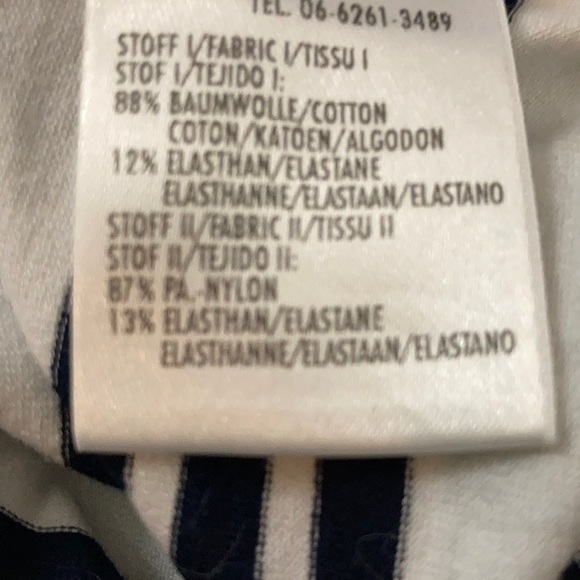 Escada 34 (S) 3/4 Slv Popover Blouse w/Lace Trim - Picture 10 of 10